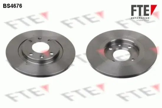 Bremsscheibe Vorderachse FTE 9072593 Bild Bremsscheibe Vorderachse FTE 9072593