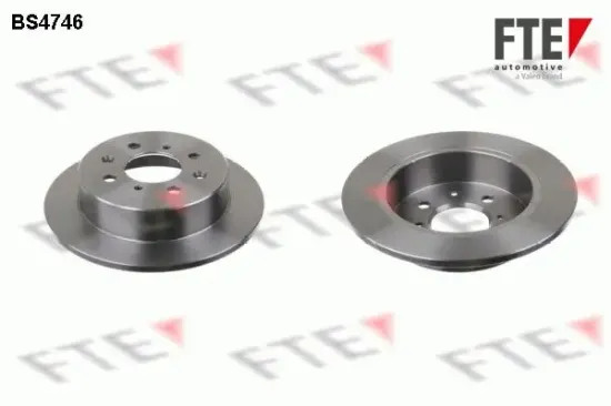 Bremsscheibe Hinterachse FTE 9072354 Bild Bremsscheibe Hinterachse FTE 9072354