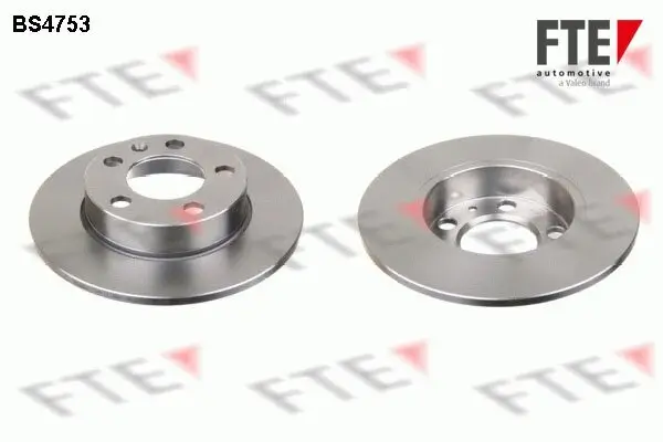 Bremsscheibe Hinterachse FTE 9072015