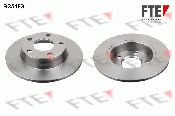 Bremsscheibe Hinterachse FTE 9072564