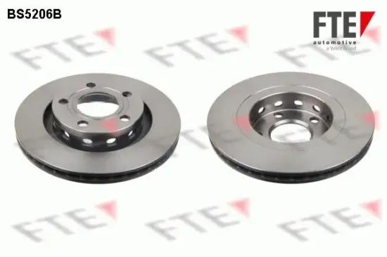 Bremsscheibe Hinterachse FTE 9082490 Bild Bremsscheibe Hinterachse FTE 9082490