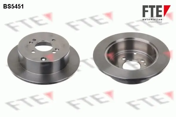 Bremsscheibe Hinterachse FTE 9072140