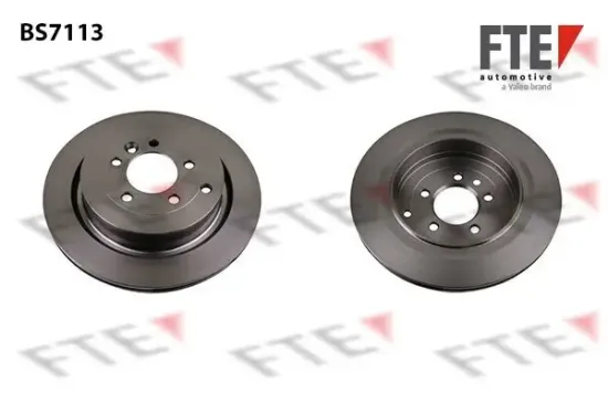 Bremsscheibe Hinterachse FTE 9071034 Bild Bremsscheibe Hinterachse FTE 9071034