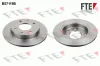 Bremsscheibe Hinterachse FTE 9082162