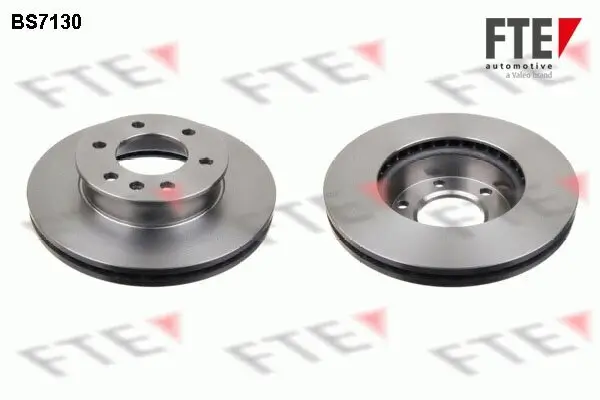 Bremsscheibe Vorderachse FTE 9071002