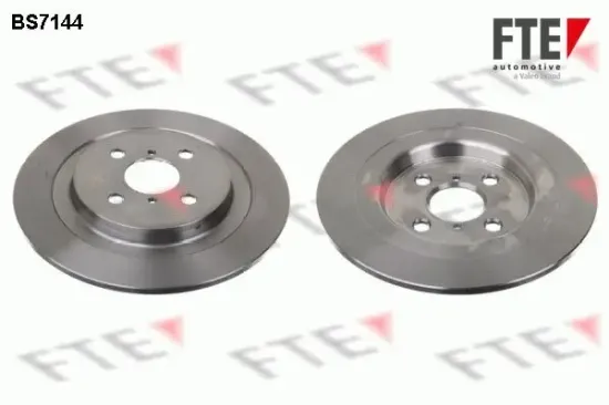 Bremsscheibe Hinterachse FTE 9072270 Bild Bremsscheibe Hinterachse FTE 9072270