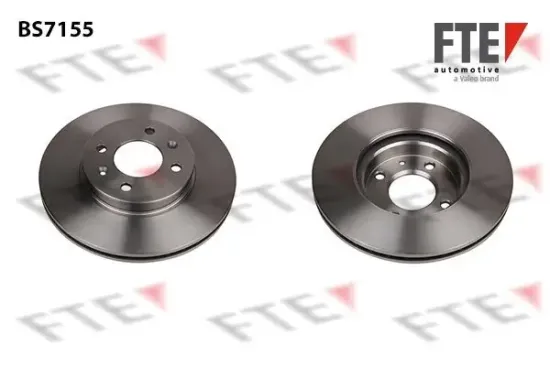 Bremsscheibe Vorderachse FTE 9072066 Bild Bremsscheibe Vorderachse FTE 9072066