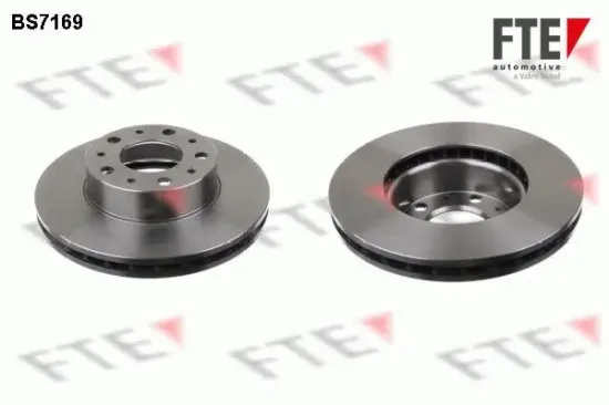 Bremsscheibe Vorderachse FTE 9071219 Bild Bremsscheibe Vorderachse FTE 9071219