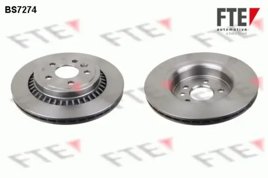 Bremsscheibe Hinterachse FTE 9071379 Bild Bremsscheibe Hinterachse FTE 9071379