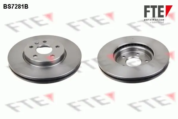 Bremsscheibe Vorderachse FTE 9082179