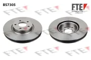 Bremsscheibe Vorderachse FTE 9071007