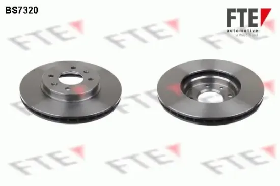 Bremsscheibe Vorderachse FTE 9072056 Bild Bremsscheibe Vorderachse FTE 9072056