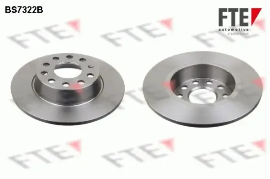 Bremsscheibe Hinterachse FTE 9082437 Bild Bremsscheibe Hinterachse FTE 9082437