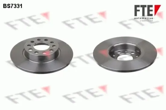 Bremsscheibe Hinterachse FTE 9072220 Bild Bremsscheibe Hinterachse FTE 9072220