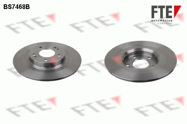 Bremsscheibe Hinterachse FTE 9082161