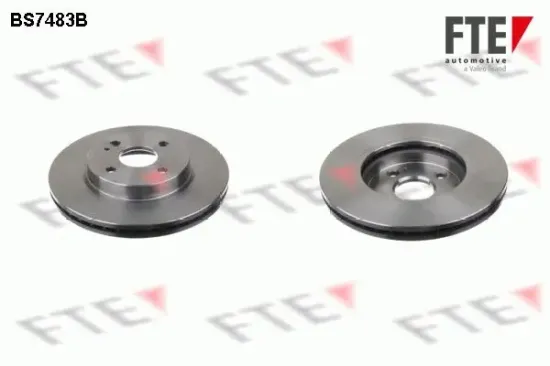 Bremsscheibe Vorderachse FTE 9082122 Bild Bremsscheibe Vorderachse FTE 9082122