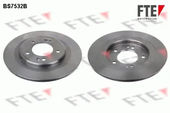 Bremsscheibe Hinterachse FTE 9082121 Bild Bremsscheibe Hinterachse FTE 9082121