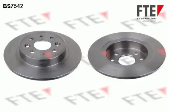 Bremsscheibe Hinterachse FTE 9072793 Bild Bremsscheibe Hinterachse FTE 9072793