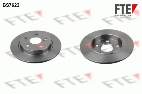 Bremsscheibe Hinterachse FTE 9072548 Bild Bremsscheibe Hinterachse FTE 9072548