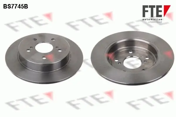 Bremsscheibe Hinterachse FTE 9082378
