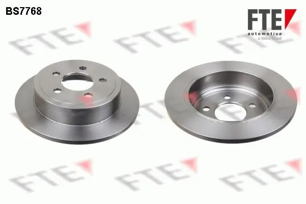 Bremsscheibe Hinterachse FTE 9072306