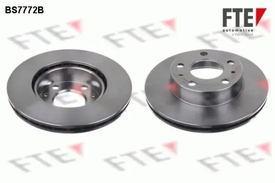 Bremsscheibe Vorderachse FTE 9081224 Bild Bremsscheibe Vorderachse FTE 9081224