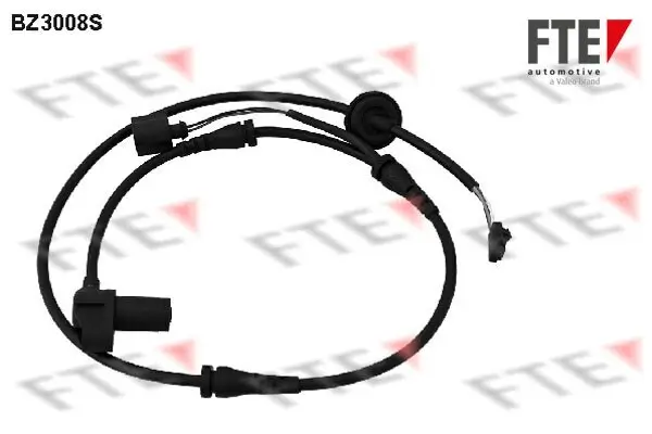 Sensor, Raddrehzahl Vorderachse FTE 9400008