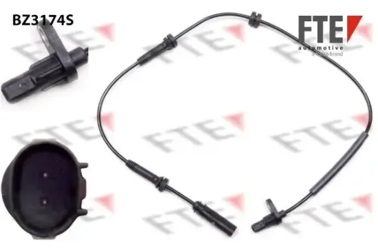 Sensor, Raddrehzahl Vorderachse FTE 9400152 Bild Sensor, Raddrehzahl Vorderachse FTE 9400152