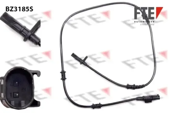 Sensor, Raddrehzahl Vorderachse FTE 9400163 Bild Sensor, Raddrehzahl Vorderachse FTE 9400163