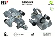 Bremssattel Hinterachse rechts FTE 9290147