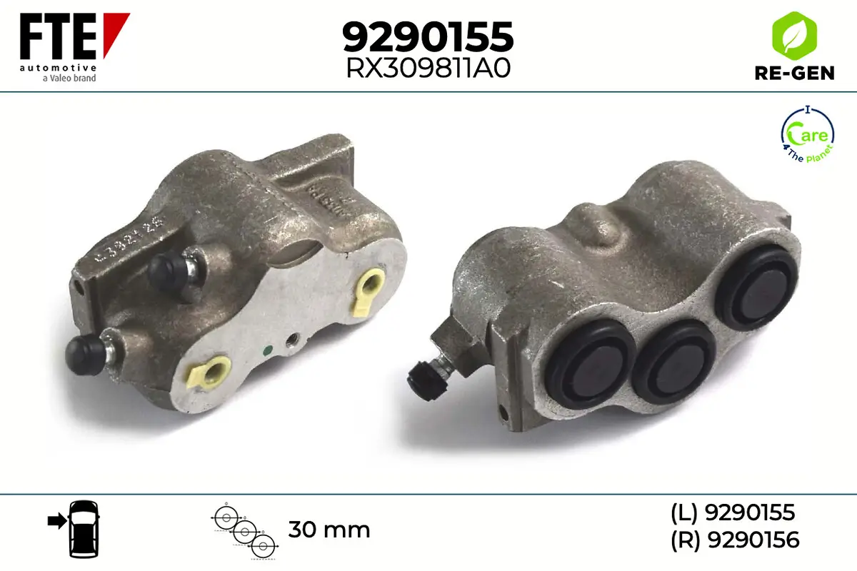 Bremssattel Vorderachse links FTE 9290155