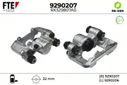 Bremssattel Hinterachse rechts FTE 9290207