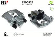 Bremssattel Hinterachse rechts FTE 9290223