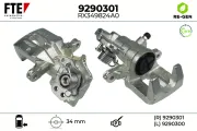Bremssattel Hinterachse rechts FTE 9290301
