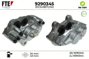 Bremssattel Vorderachse rechts FTE 9290345