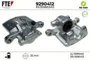 Bremssattel Hinterachse links FTE 9290412