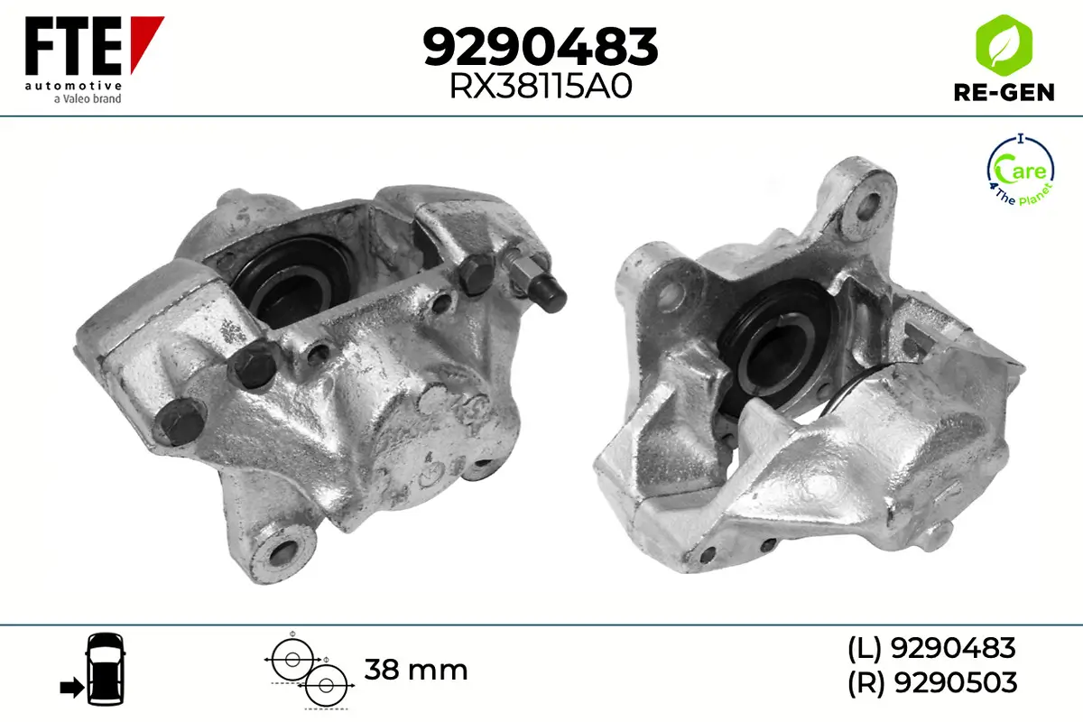 Bremssattel FTE 9290483
