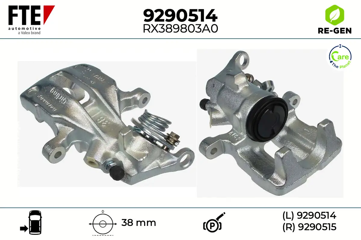 Bremssattel FTE 9290514