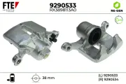 Bremssattel Hinterachse links FTE 9290533