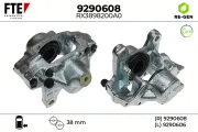 Bremssattel Hinterachse rechts FTE 9290608