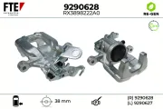 Bremssattel Hinterachse rechts FTE 9290628
