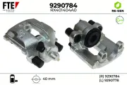 Bremssattel Hinterachse rechts FTE 9290784