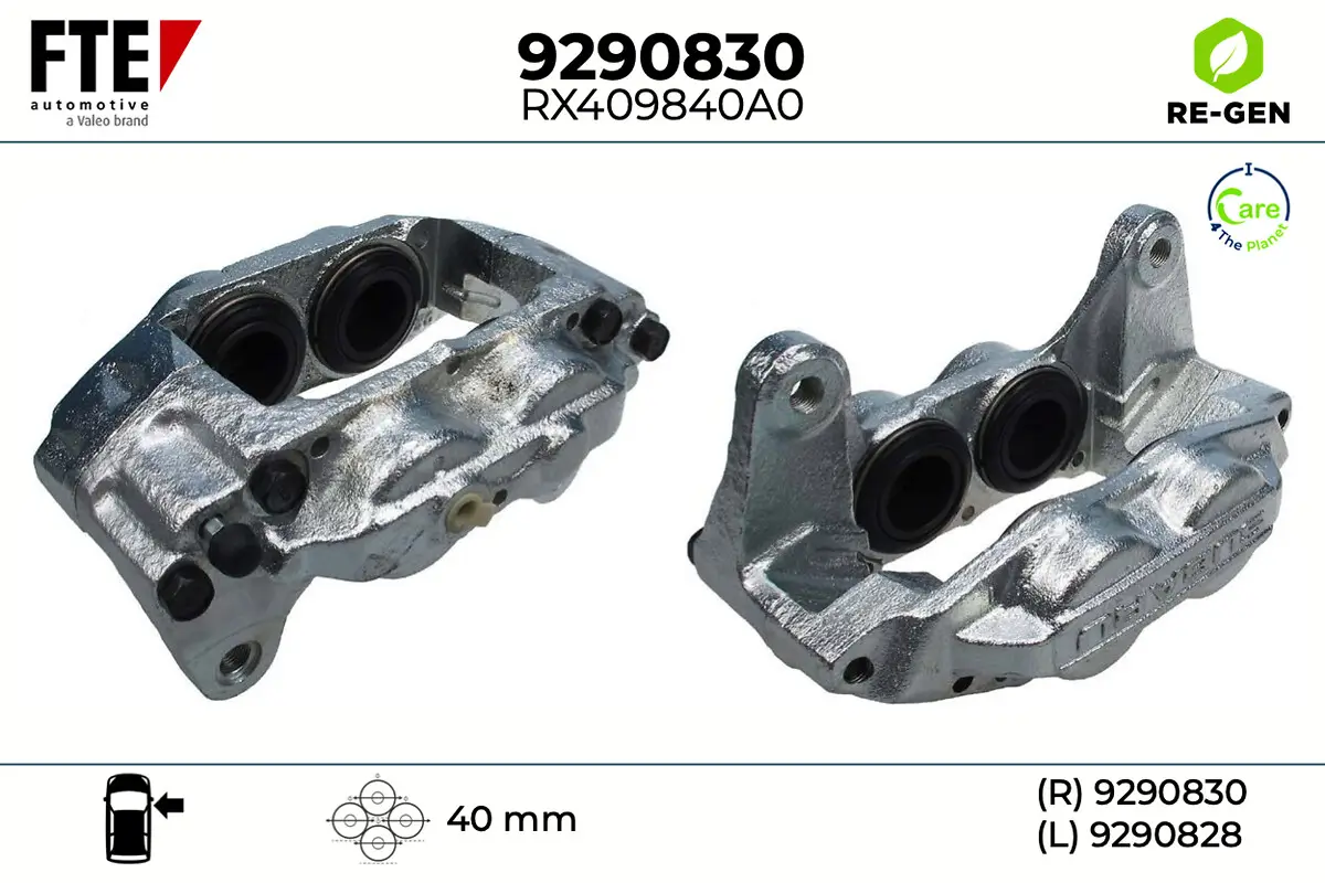 Bremssattel Vorderachse rechts FTE 9290830
