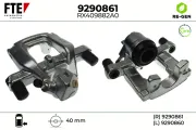 Bremssattel Hinterachse rechts FTE 9290861