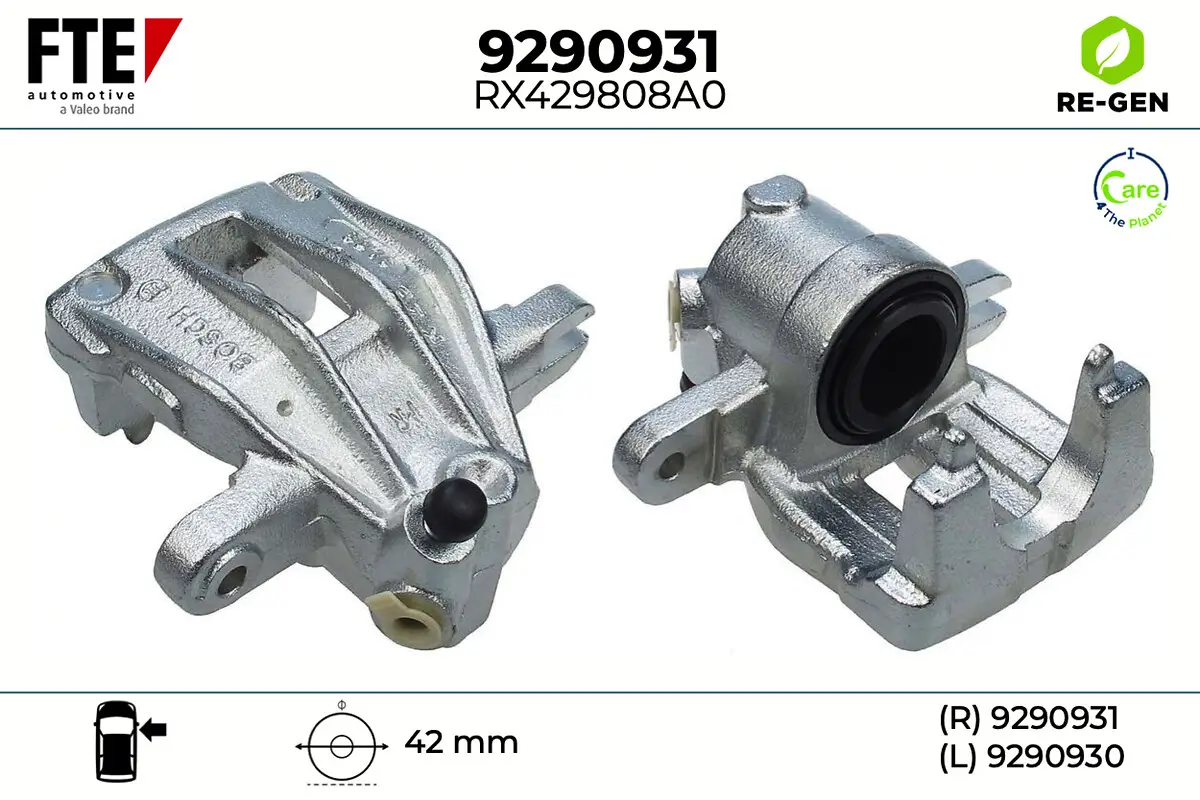Bremssattel Vorderachse rechts FTE 9290931