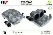 Bremssattel Vorderachse links vor der Achse FTE 9290945