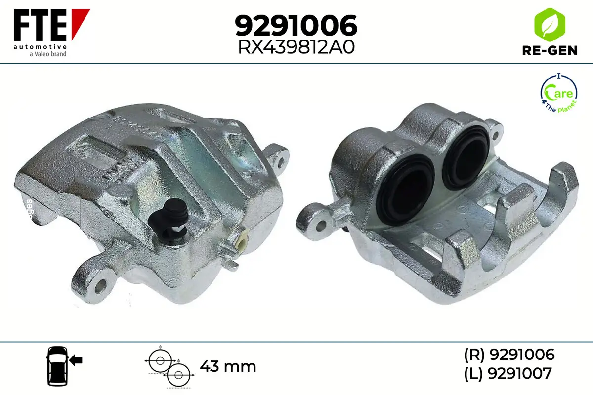 Bremssattel FTE 9291006