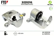 Bremssattel Hinterachse rechts FTE 9291016