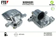 Bremssattel Hinterachse rechts FTE 9291031