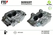 Bremssattel Vorderachse rechts FTE 9291037